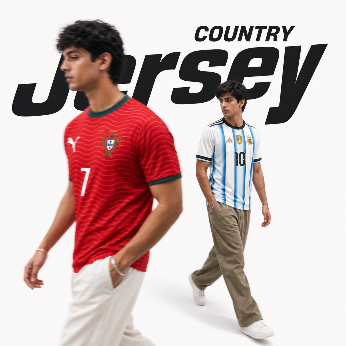 Country Football Jerseys in Pakistan