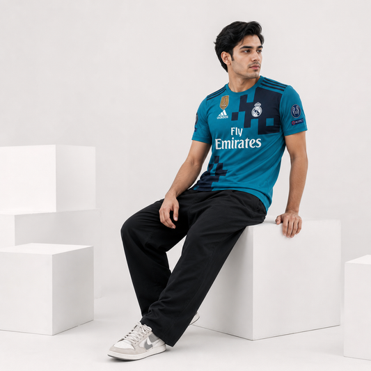 Real Madrid 2017-18 Retro Third Kit
