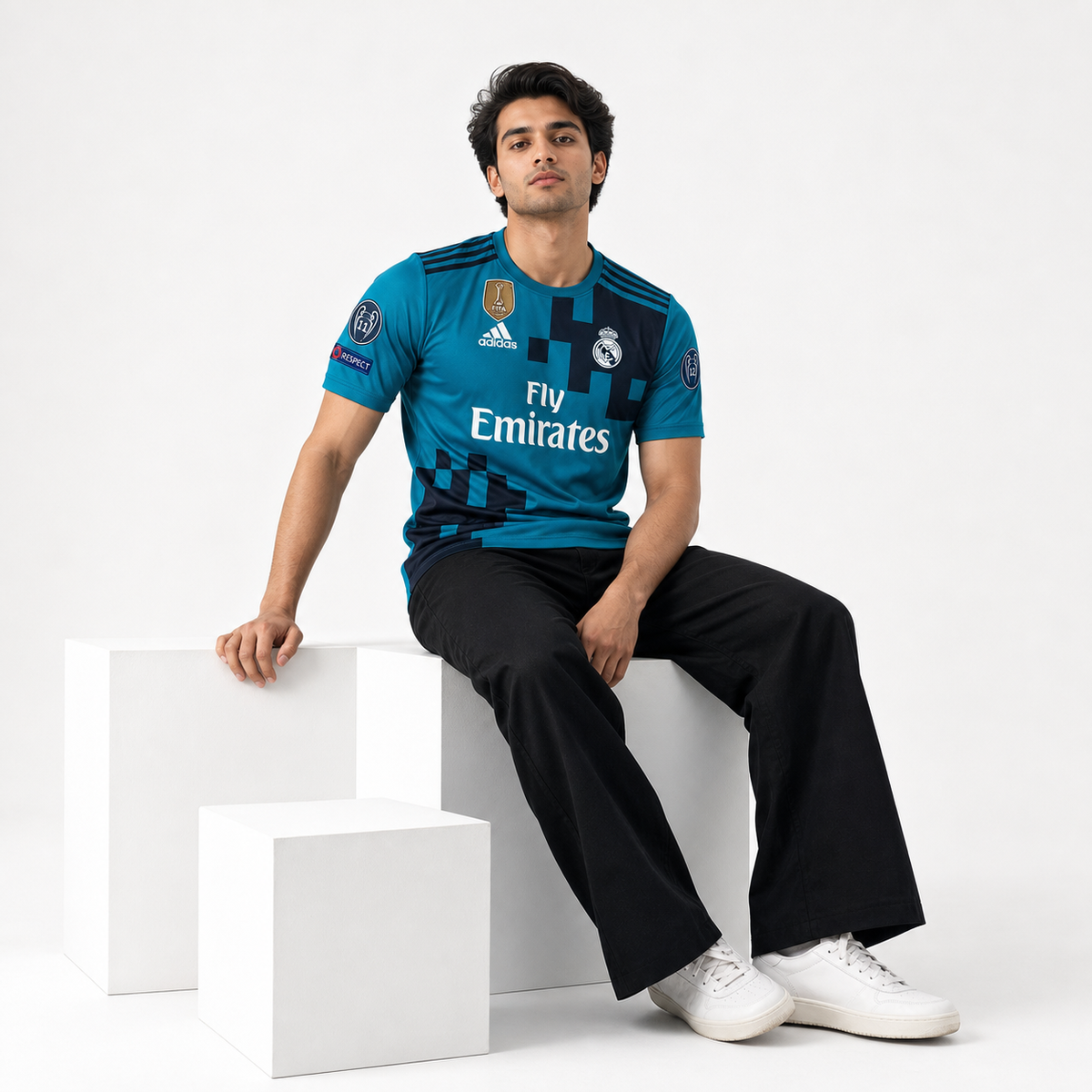 Real Madrid 2017-18 Retro Third Kit