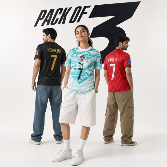 Pack of 3 Portugal Shirts