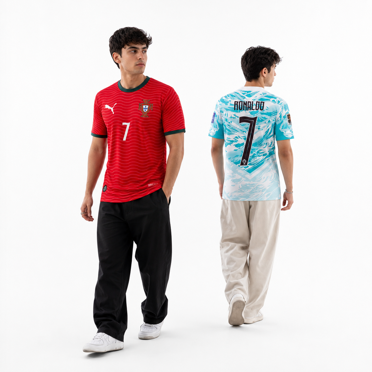 Pack of 2 Portugal Shirts