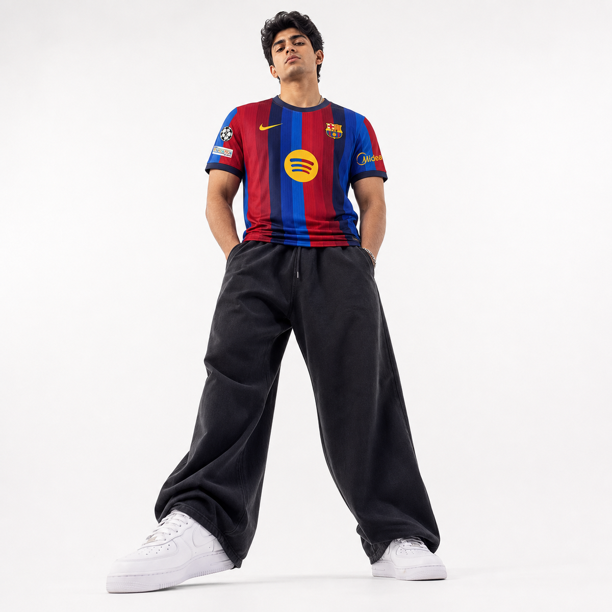 Barca Home Jersey - Mens 2026