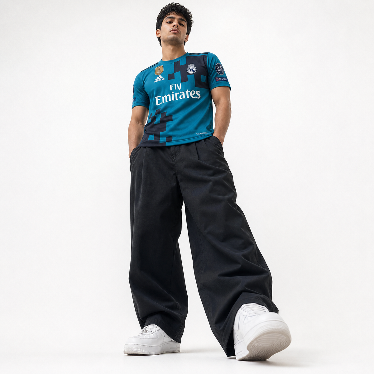 Real Madrid 2017-18 Retro Third Kit