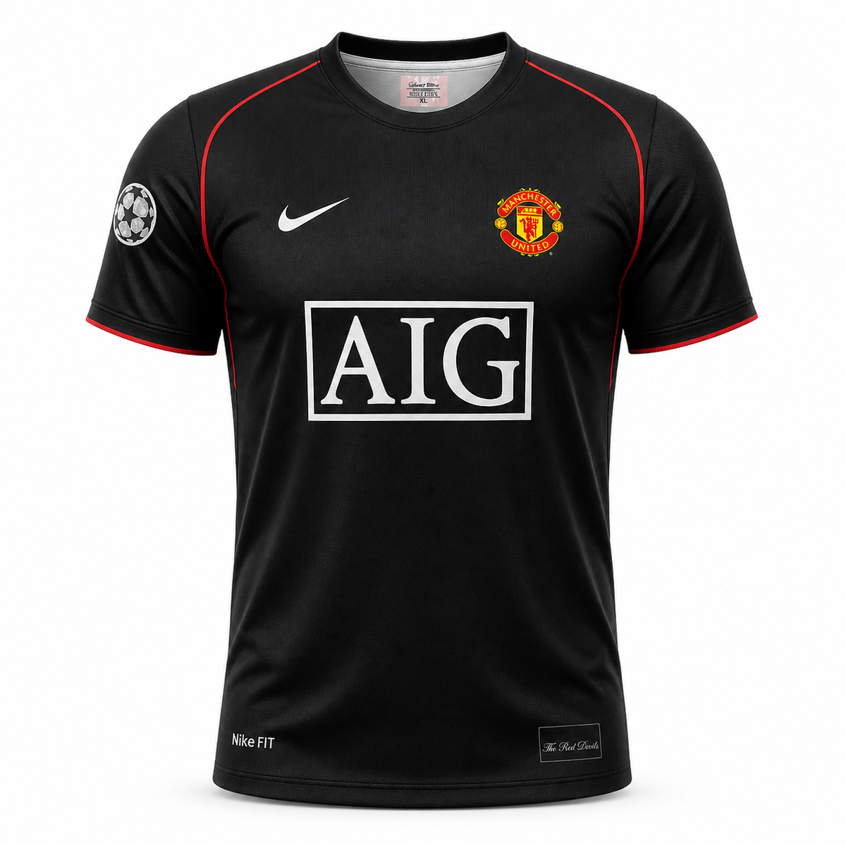 Manchester United Jersey 2007-08 (Black)